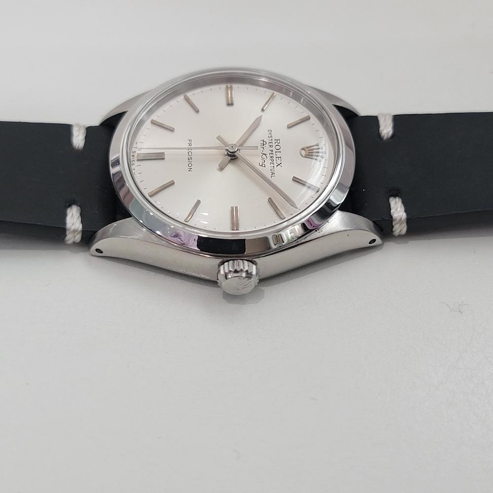 Mens Rolex Ref 5500 Oyster Precision Air King Automatic 1970s Swiss RA475B For Sale 1
