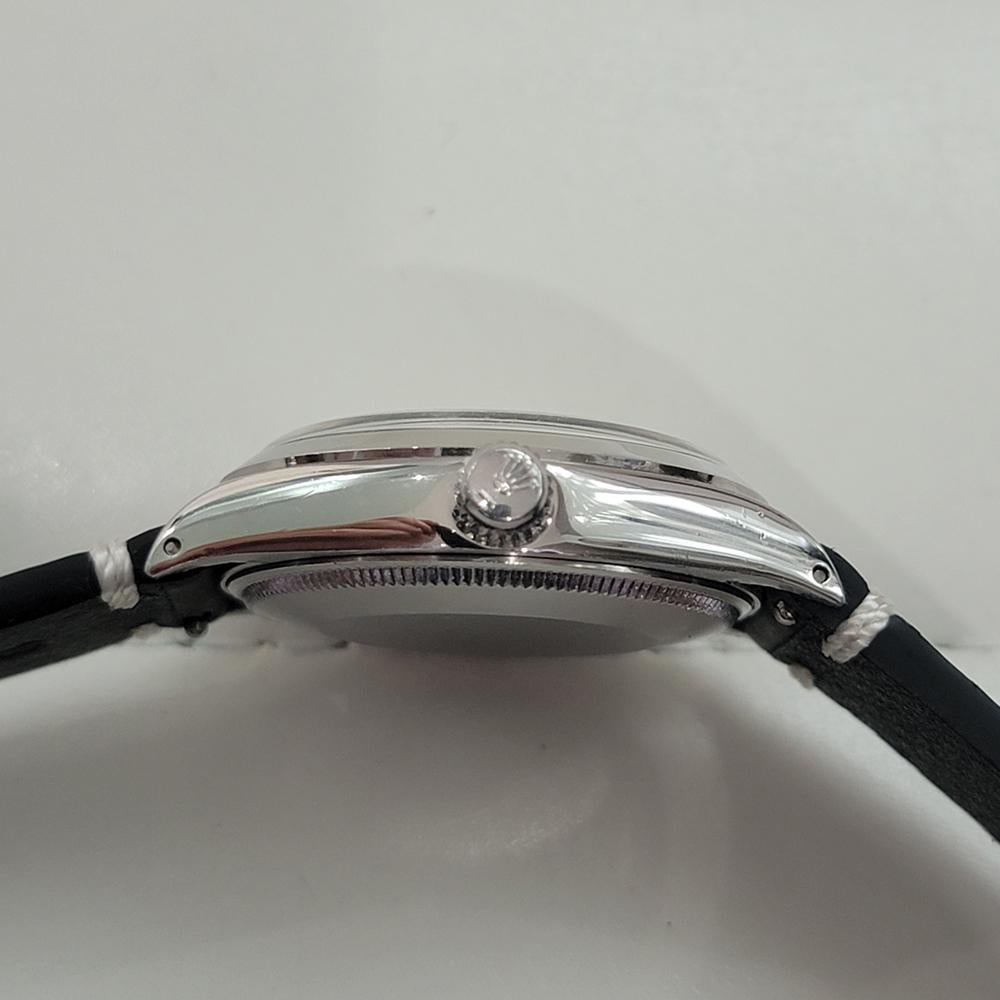 Mens Rolex Ref 5500 Oyster Precision Air King Automatic 1970s Swiss RA475B For Sale 5