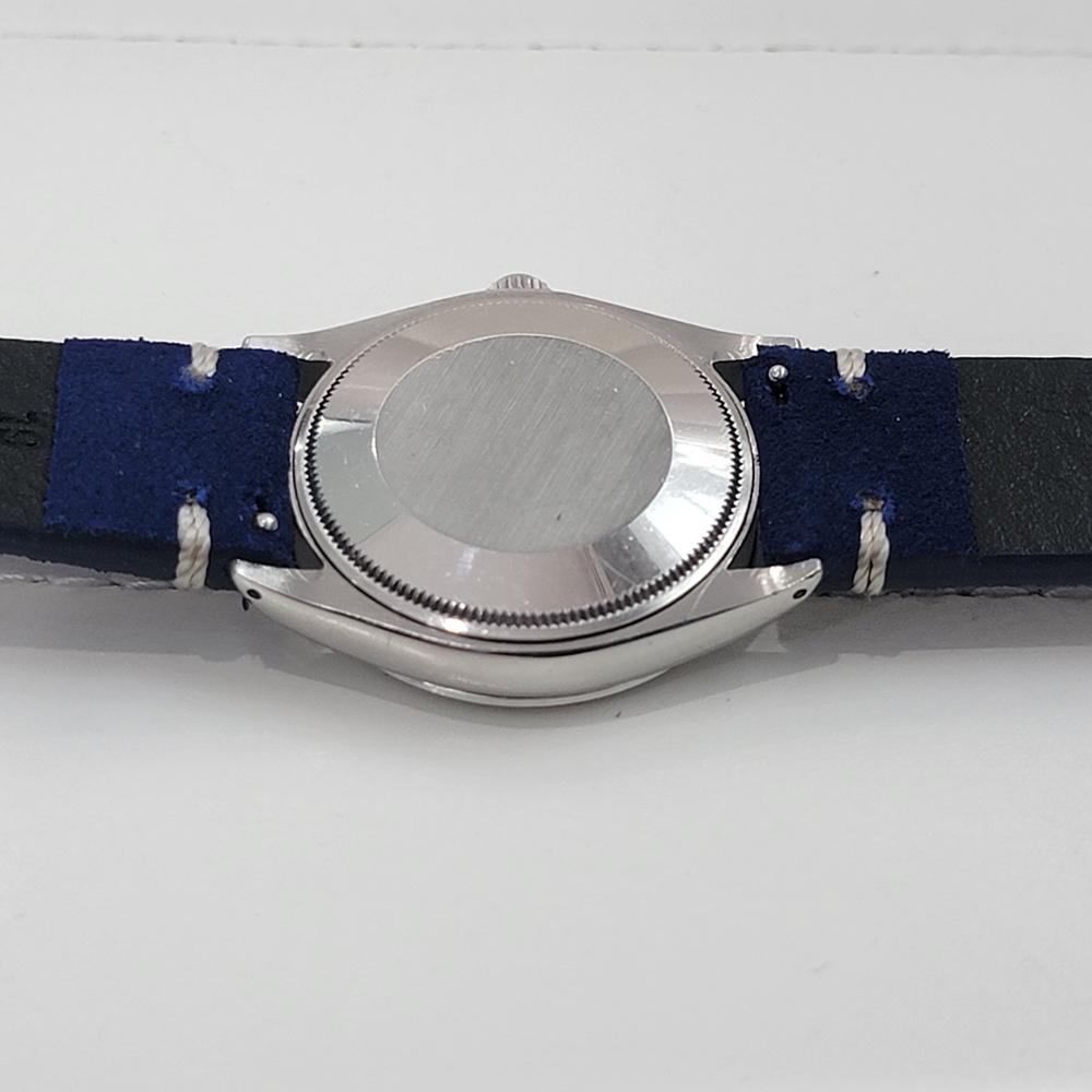 Mens Rolex Ref 5500 Oyster Precision Air King Automatic 1970s Vintage RA475 For Sale 6