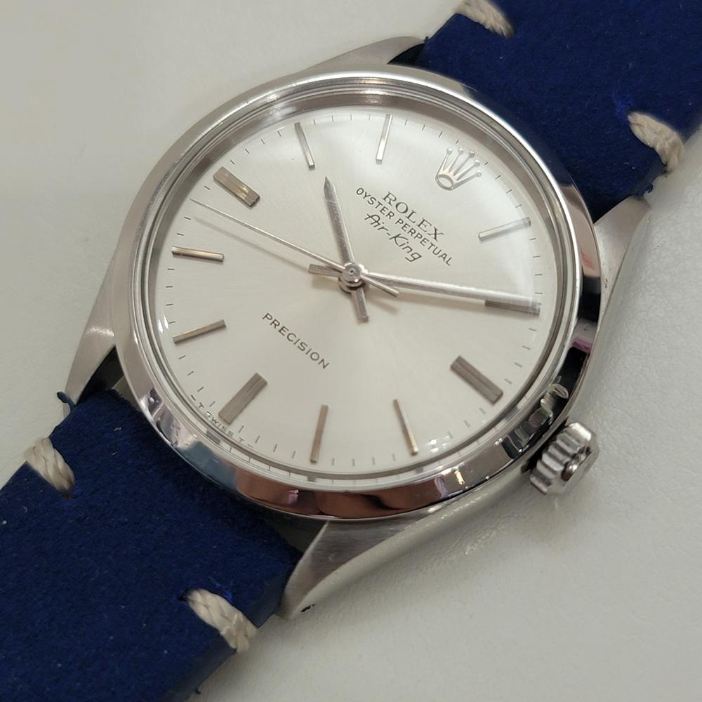 Men's Mens Rolex Ref 5500 Oyster Precision Air King Automatic 1970s Vintage RA475 For Sale