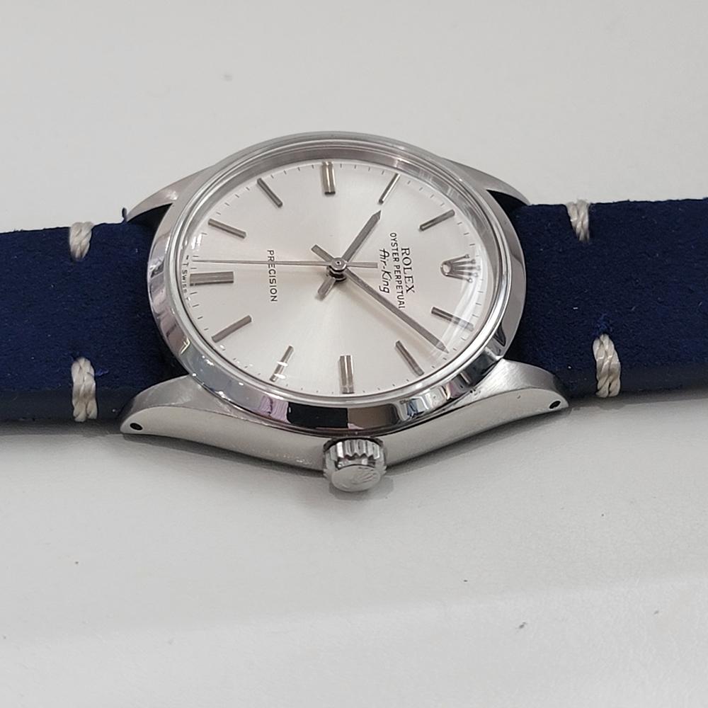 Mens Rolex Ref 5500 Oyster Precision Air King Automatic 1970s Vintage RA475 For Sale 1