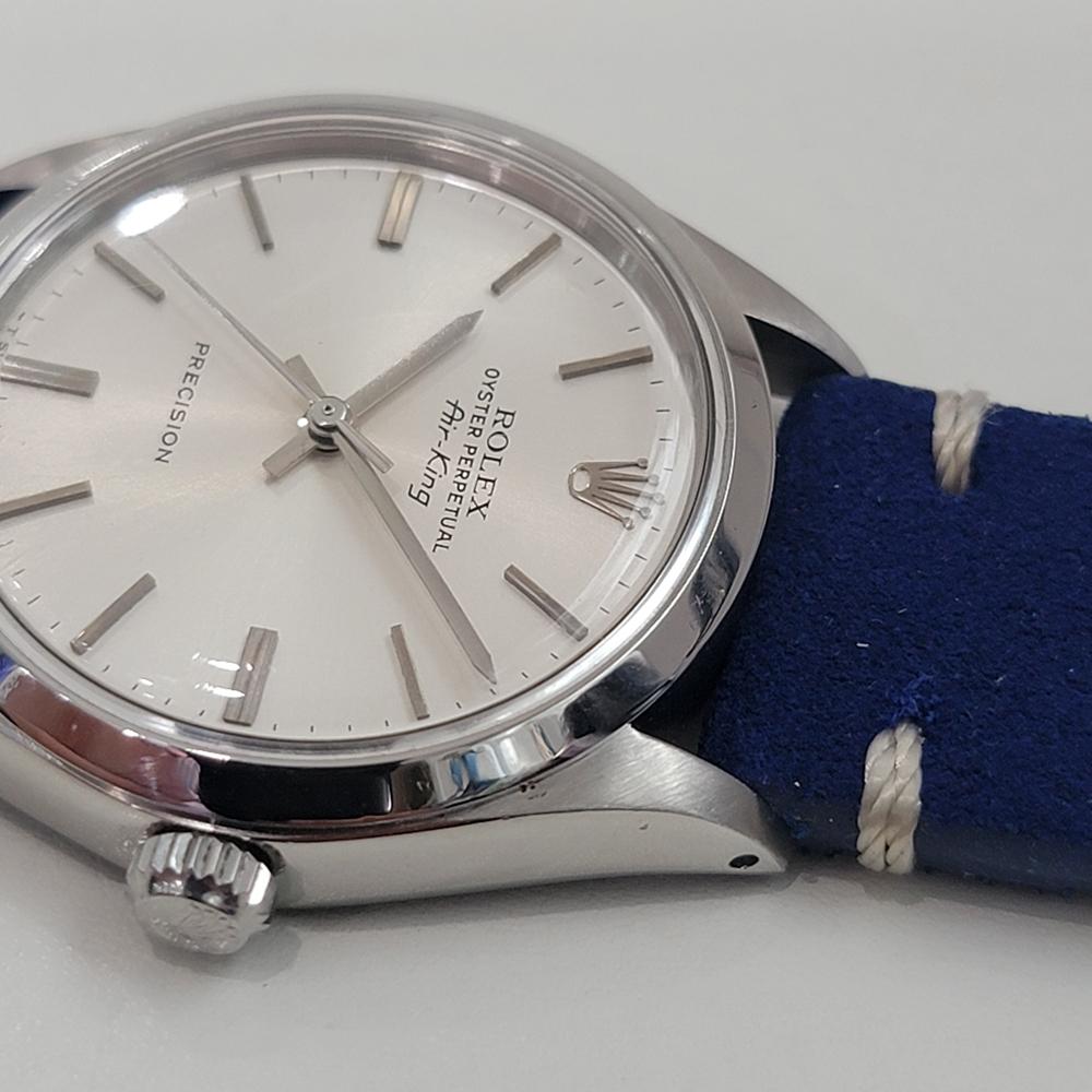 Mens Rolex Ref 5500 Oyster Precision Air King Automatic 1970s Vintage RA475 For Sale 2