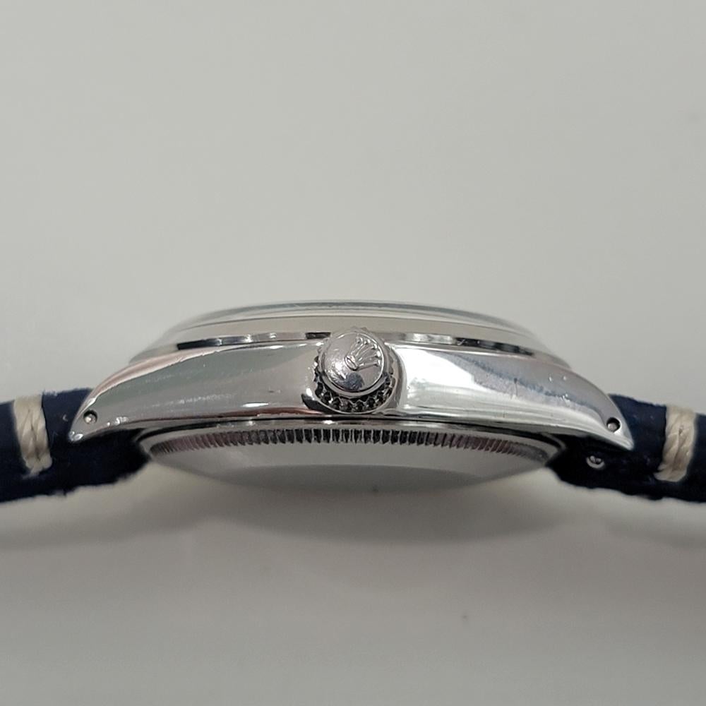 Mens Rolex Ref 5500 Oyster Precision Air King Automatic 1970s Vintage RA475 For Sale 3