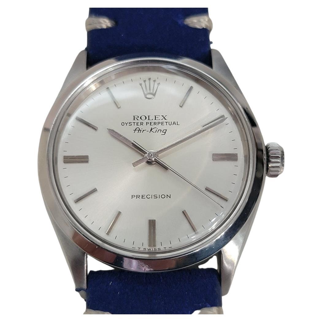 Mens Rolex Ref 5500 Oyster Precision Air King Automatic 1970s Vintage RA475