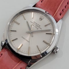 Herren Rolex Ref 5500 Oyster Precision Air King Automatik Schweizer 1970er Jahre RJC190S