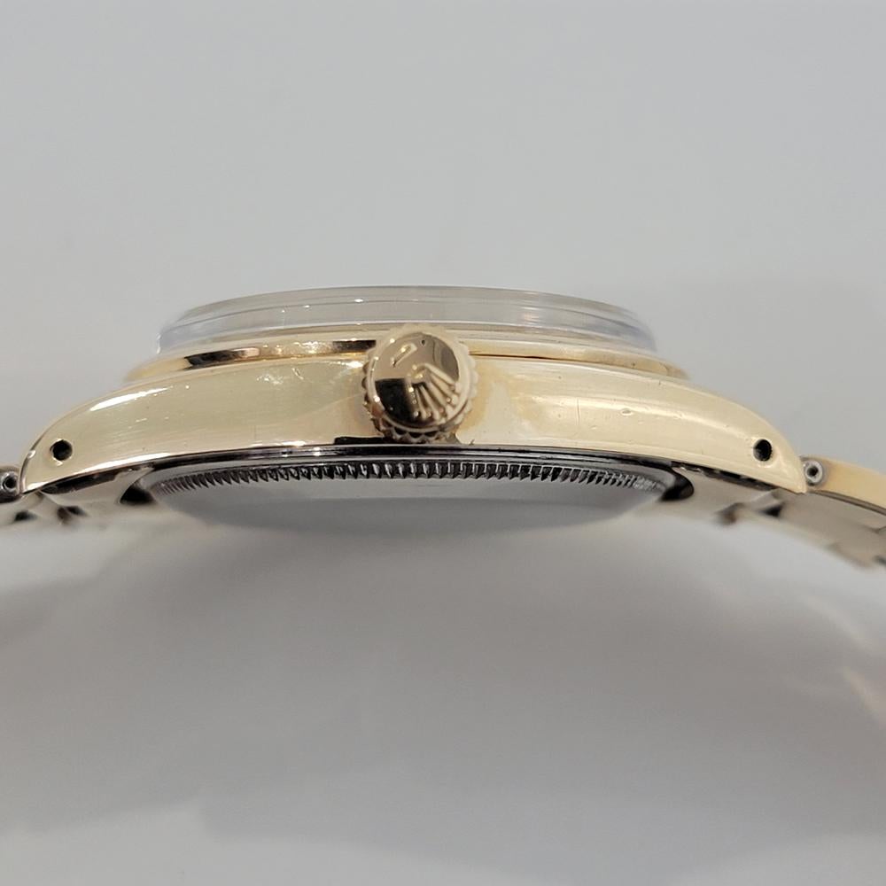 Mens Rolex Ref 6634 Oyster Perpetual Gold Capped Automatic 1950s Swiss RA237G 2
