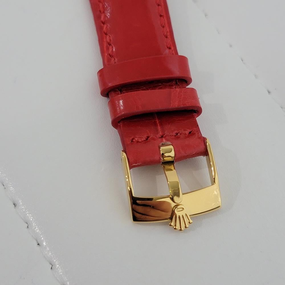 Mens Rolex Ref 6634 Oyster Perpetual Gold Capped Automatic 1950s Vintage RA237 3
