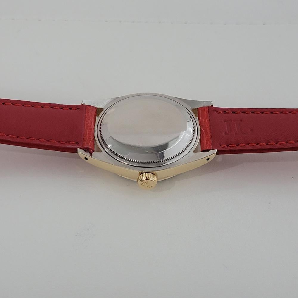 Mens Rolex Ref 6634 Oyster Perpetual Gold Capped Automatic 1950s Vintage RA237 5