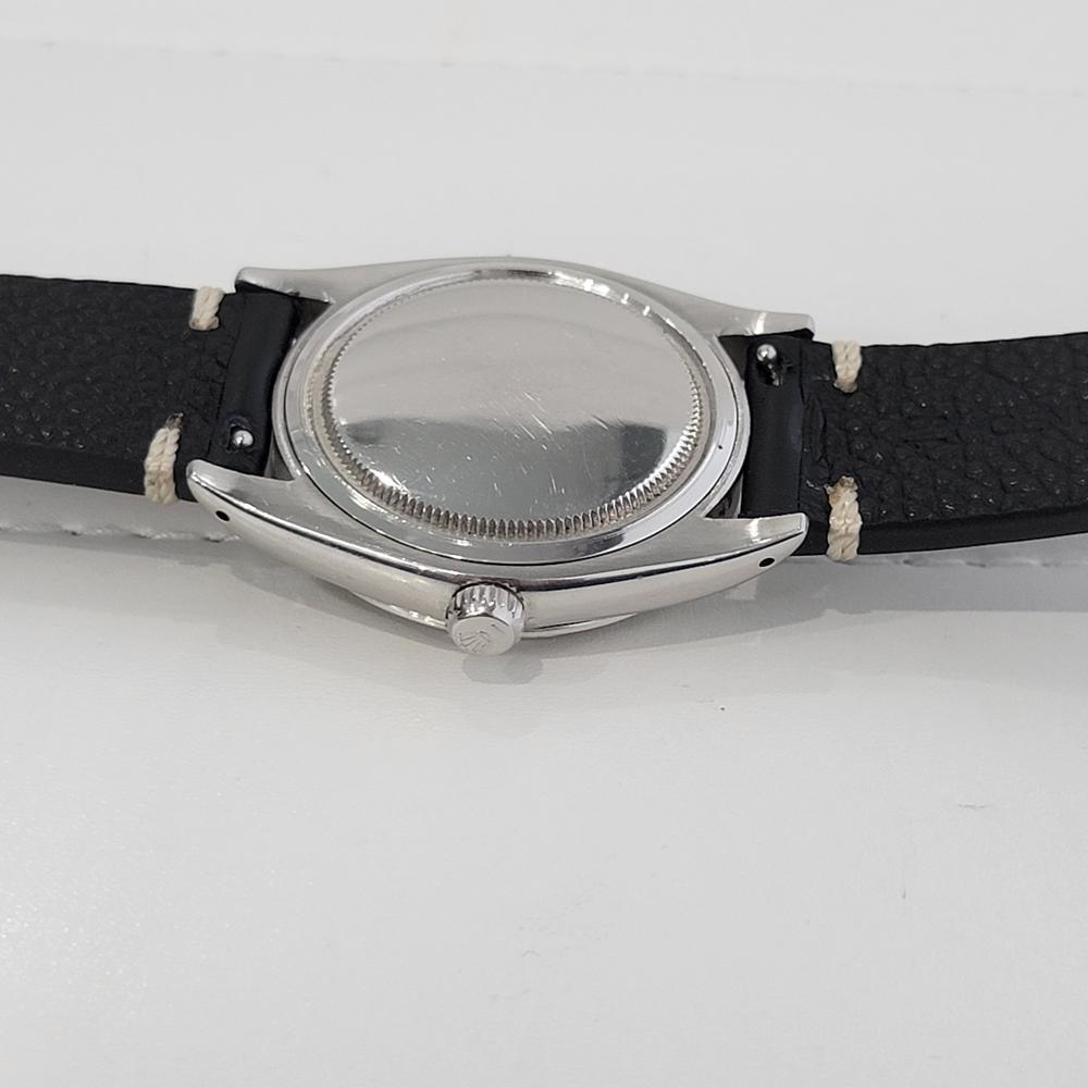 Mens Rolex Ref 6694 Oysterdate Precision 34mm Manual Wind 1960s Vintage RA207 For Sale 6