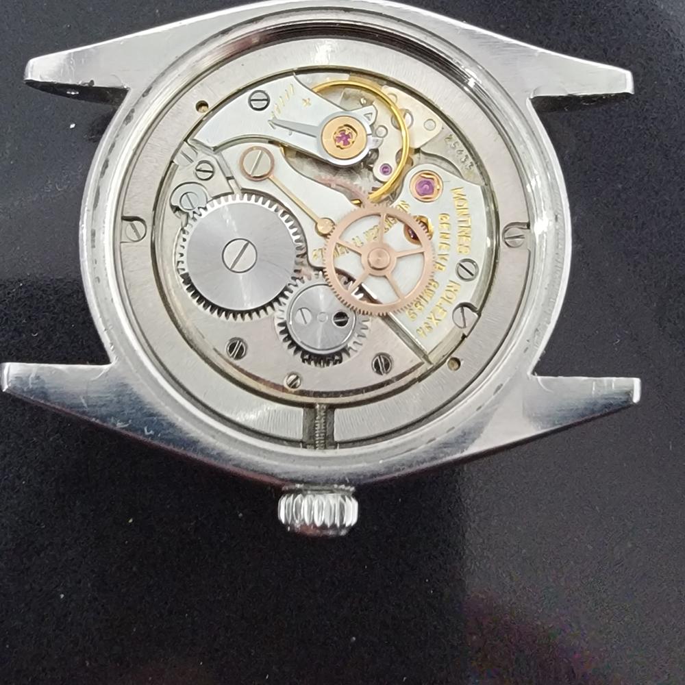 Mens Rolex Ref 6694 Oysterdate Precision 34mm Manual Wind 1960s Vintage RA207S For Sale 7