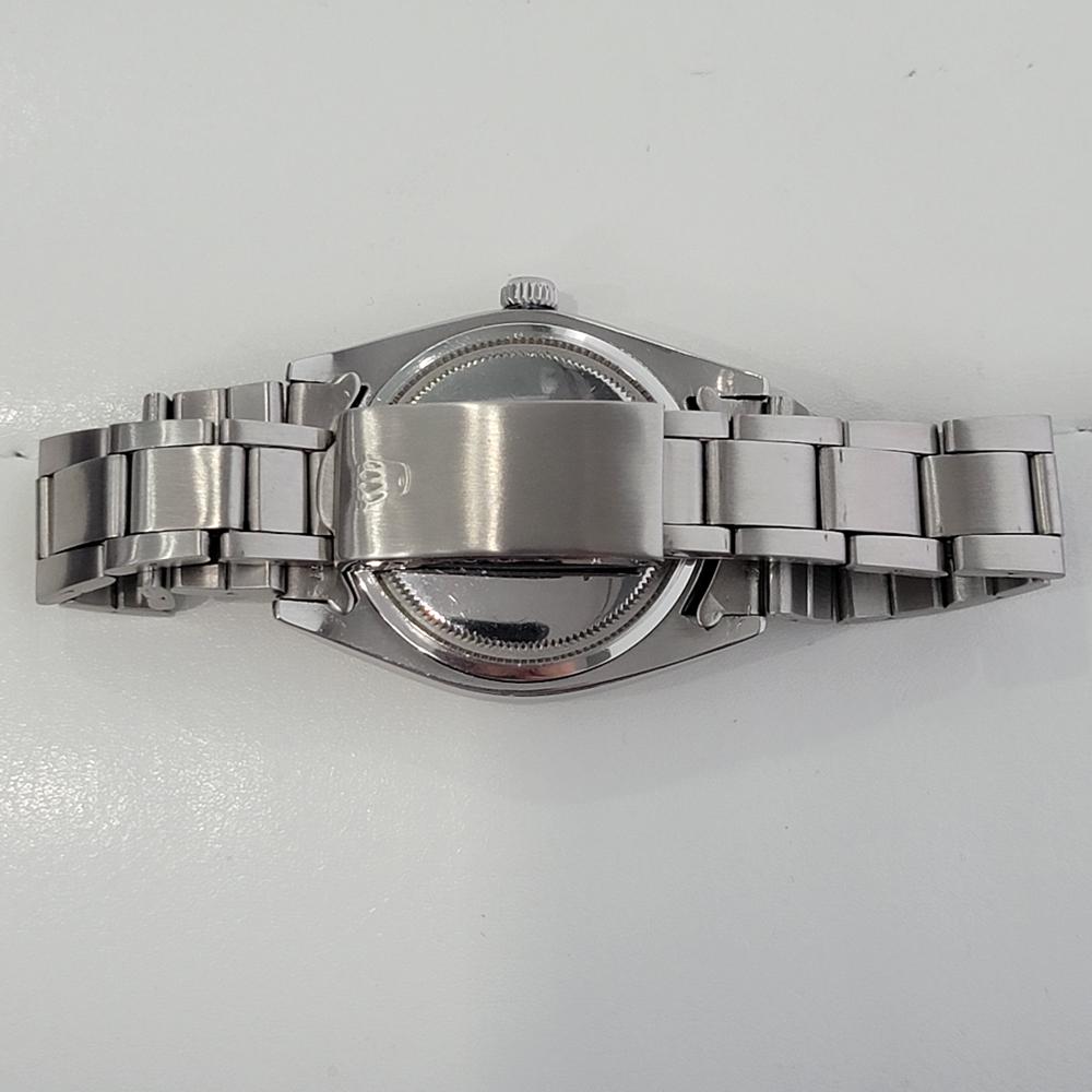 Mens Rolex Ref 6694 Oysterdate Precision 34mm Manual Wind 1960s Vintage RA207S For Sale 5