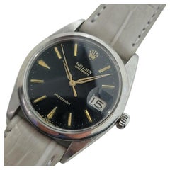 Mens Rolex Ref 6694 Oysterdate Precision 34mm Manual Wind 1960s Vintage RJC187G