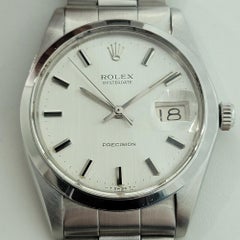 Mens Rolex Ref 6694 Oysterdate Precision Manual Wind 1970s Swiss Vintage RA289