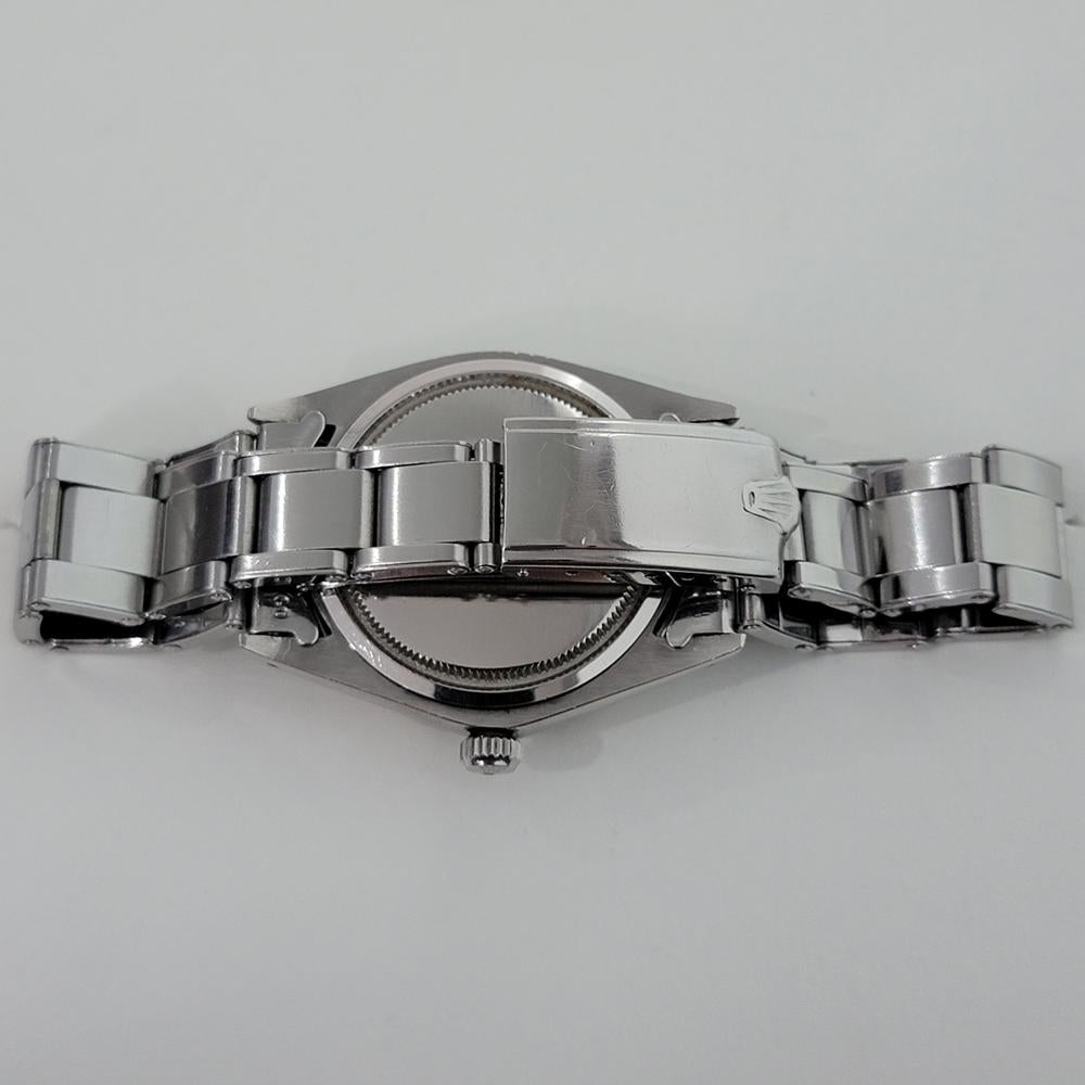 Mens Rolex Ref 6694 Oysterdate Precision Manual Wind w Box Paper 1960s RA261 For Sale 5