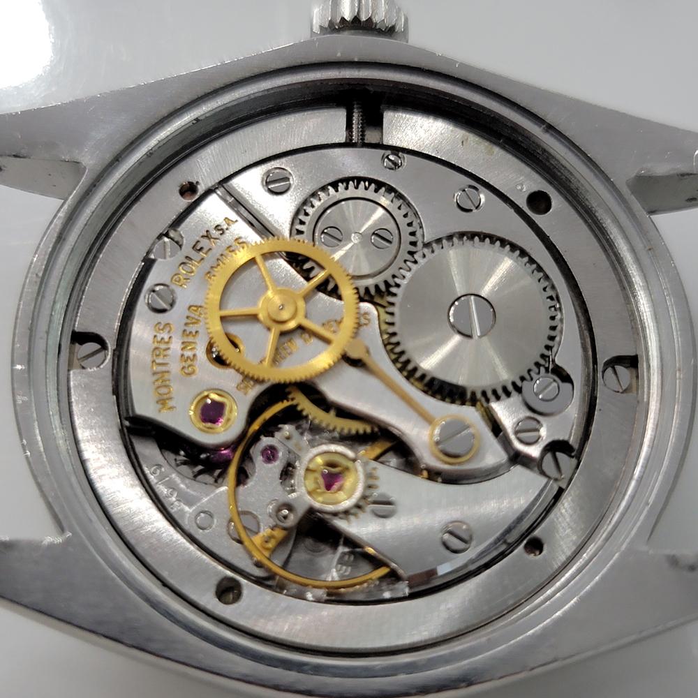 Mens Rolex Ref 6694 Oysterdate Precision Manual Wind w Box Paper 1960s RA261 For Sale 7