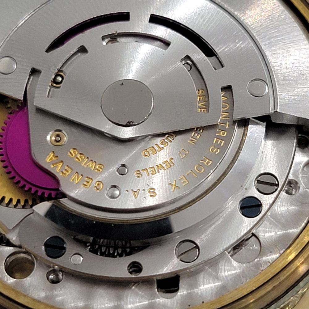 Mens Rolex Ref 7002 Gold Filled Automatic Presentation Watch 1970s RJC119 3