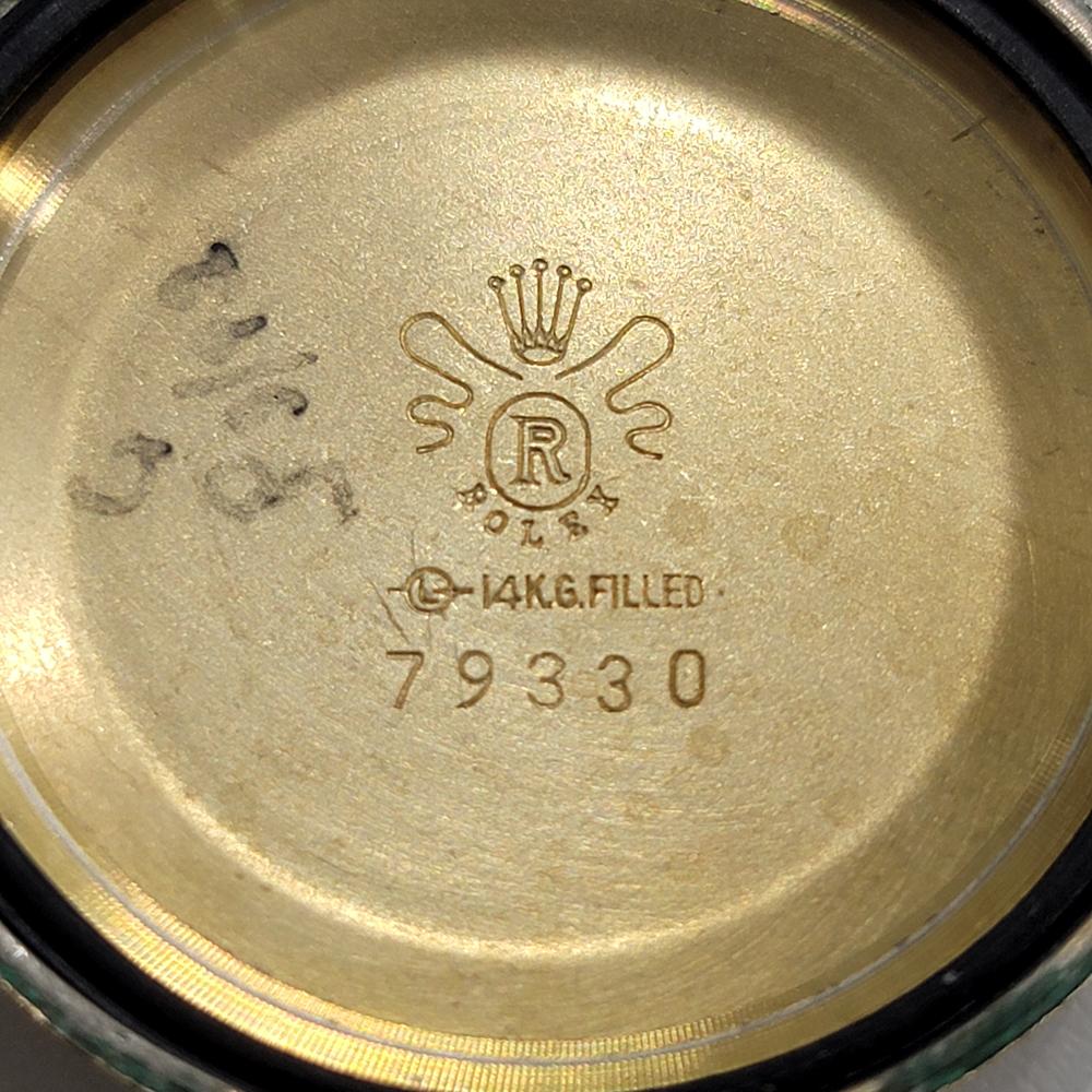 Mens Rolex Ref 7002 Gold Filled Automatic Presentation Watch 1970s RJC119 4