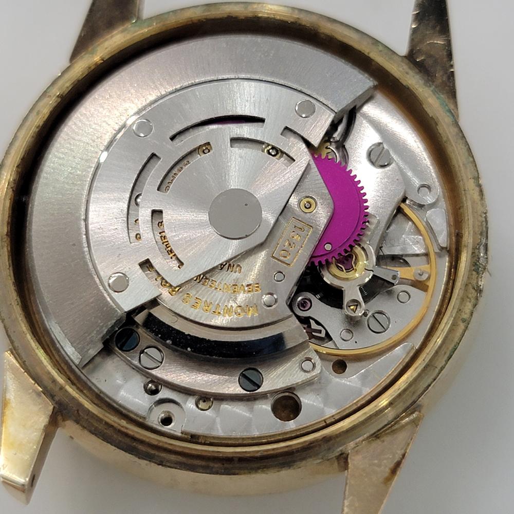Mens Rolex Ref 7002 Presentation 14k Gold Filled 35mm Automatic 1970s RA424 7