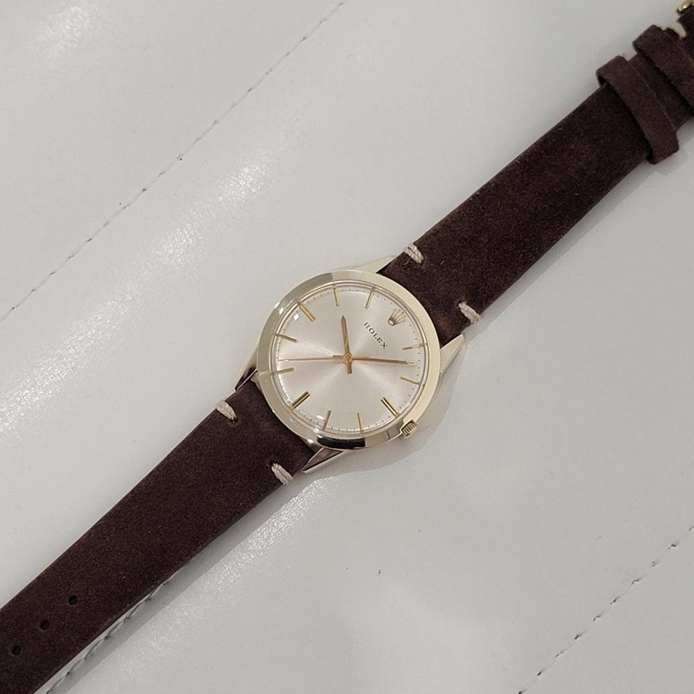 Mens Rolex Ref 7002 Presentation 14k Gold Filled 35mm Automatic 1970s RA424 3