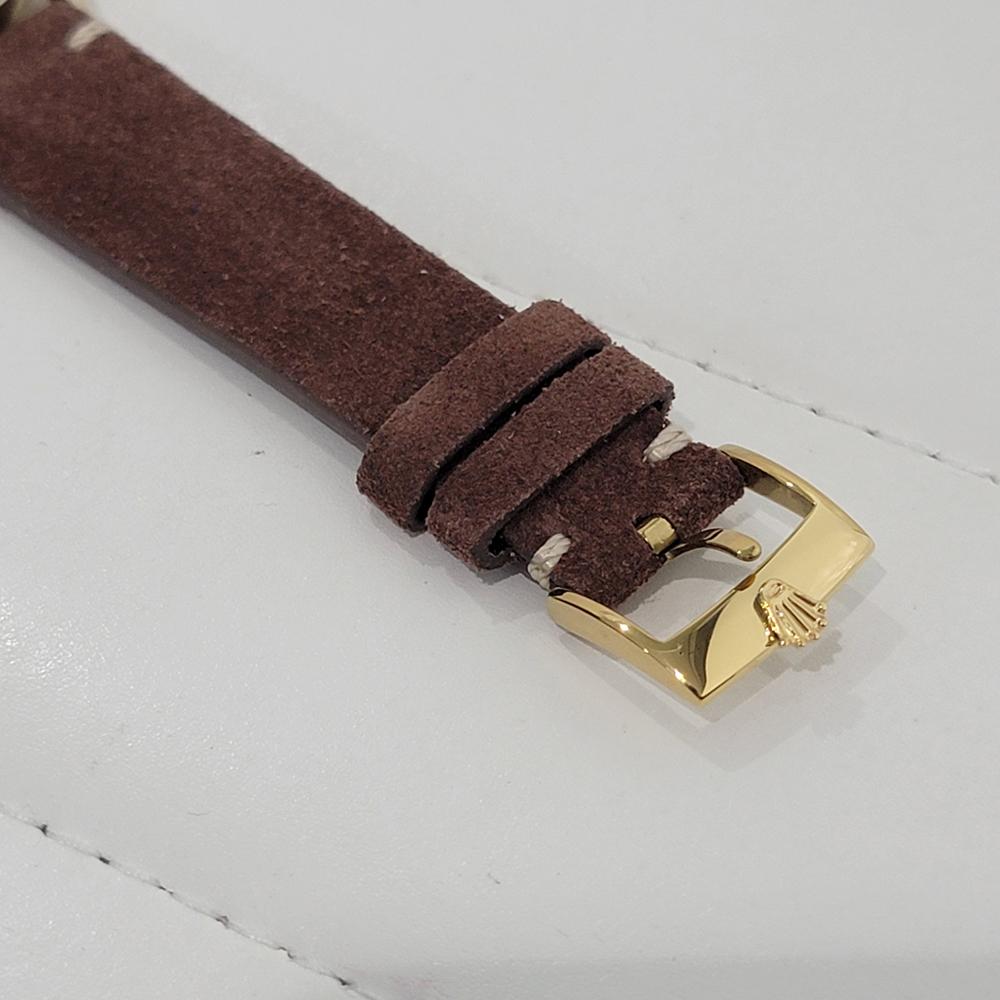 Mens Rolex Ref 7002 Presentation 14k Gold Filled 35mm Automatic 1970s RA424 4