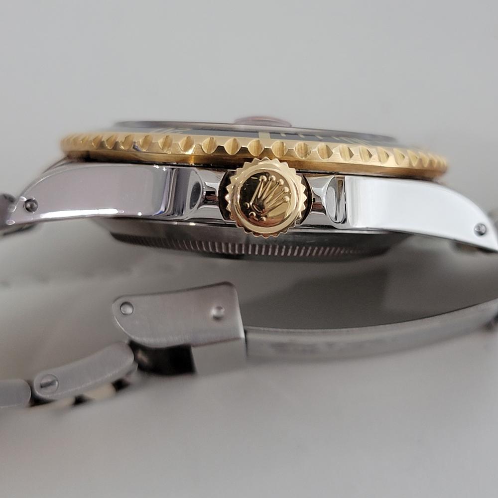 Herren Rolex Submariner Ref 16613 Datum Automatik 1980er Jahre Original mit Beutel RJC122 5