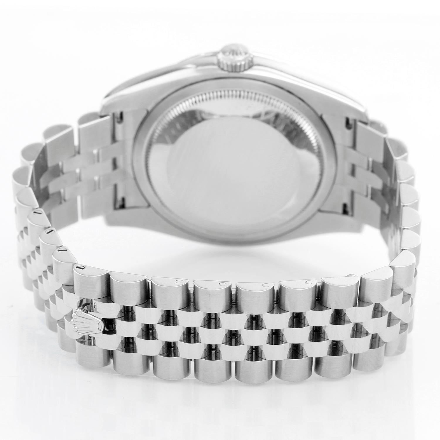 Men's Rolex Turnograph Datejust Stainless Steel Watch 116264 In Excellent Condition In Dallas, TX