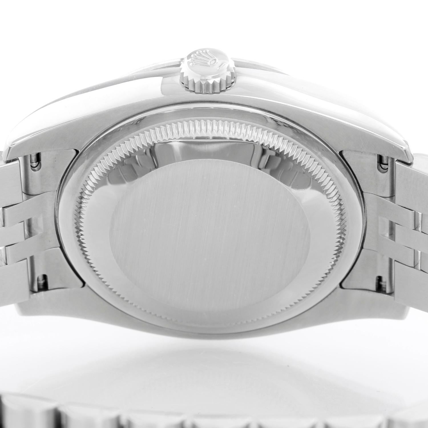 rolex datejust 41 oystersteel and white gold
