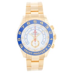 Men's Rolex Yacht-Master II Regatta 18k Yellow Gold Watch 116688