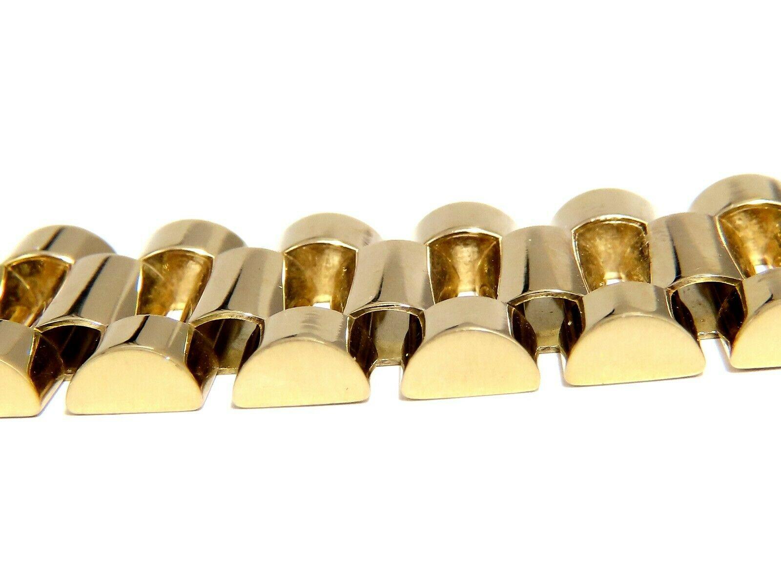 Rolex Herren-Gliederarmband 18 Karat im Zustand „Neu“ in New York, NY