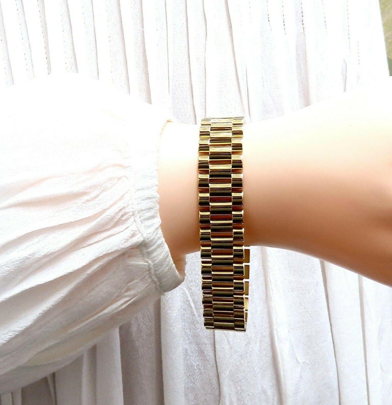 Men’s Rolex Link Bracelet 18 Karat For Sale at 1stDibs rolex link