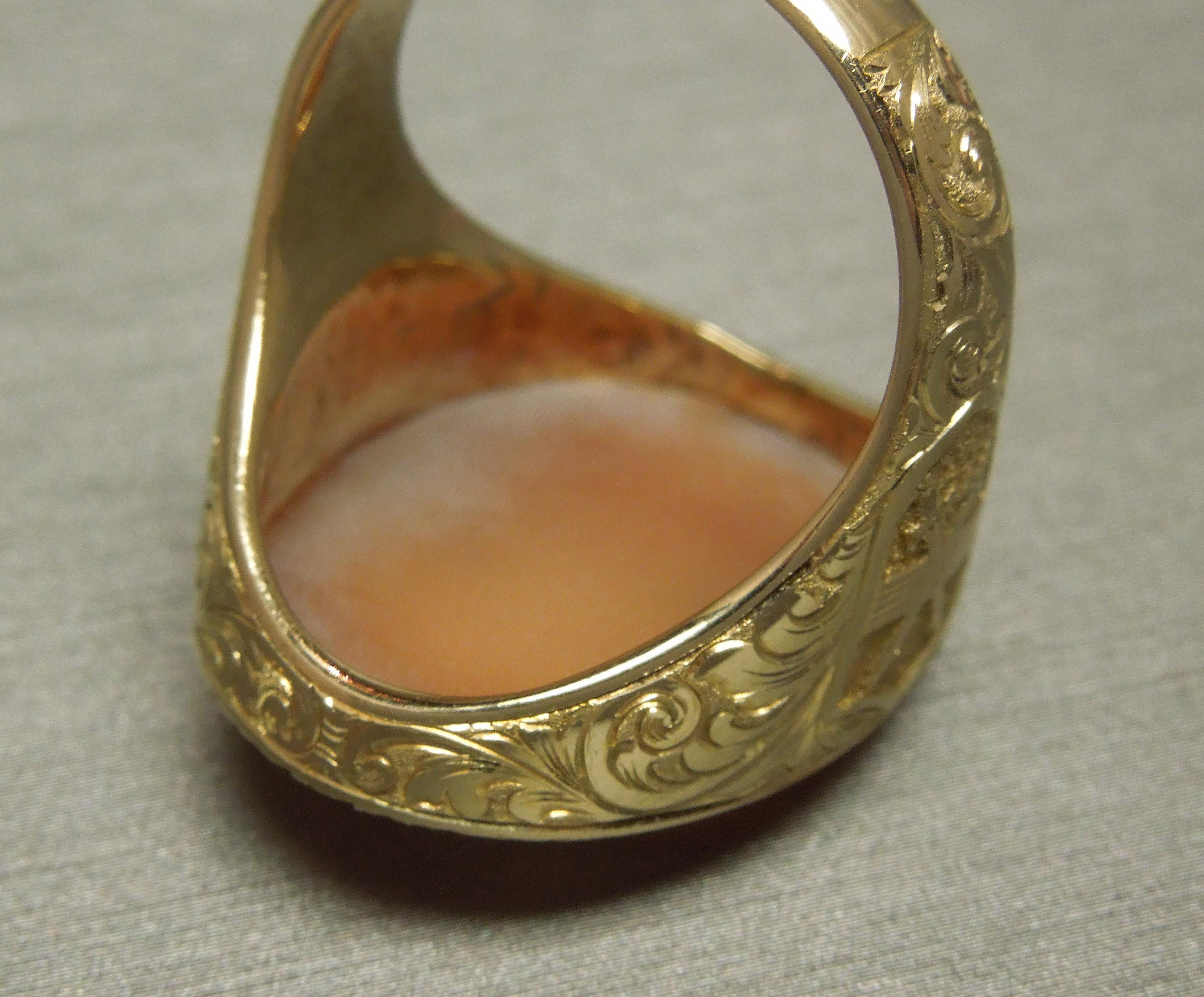 mens cameo rings