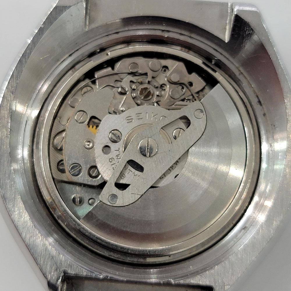 Seiko 5 Sports Bullhead 6138-0049 Chronographe automatique des années 1970 vintage RA373 en vente 6