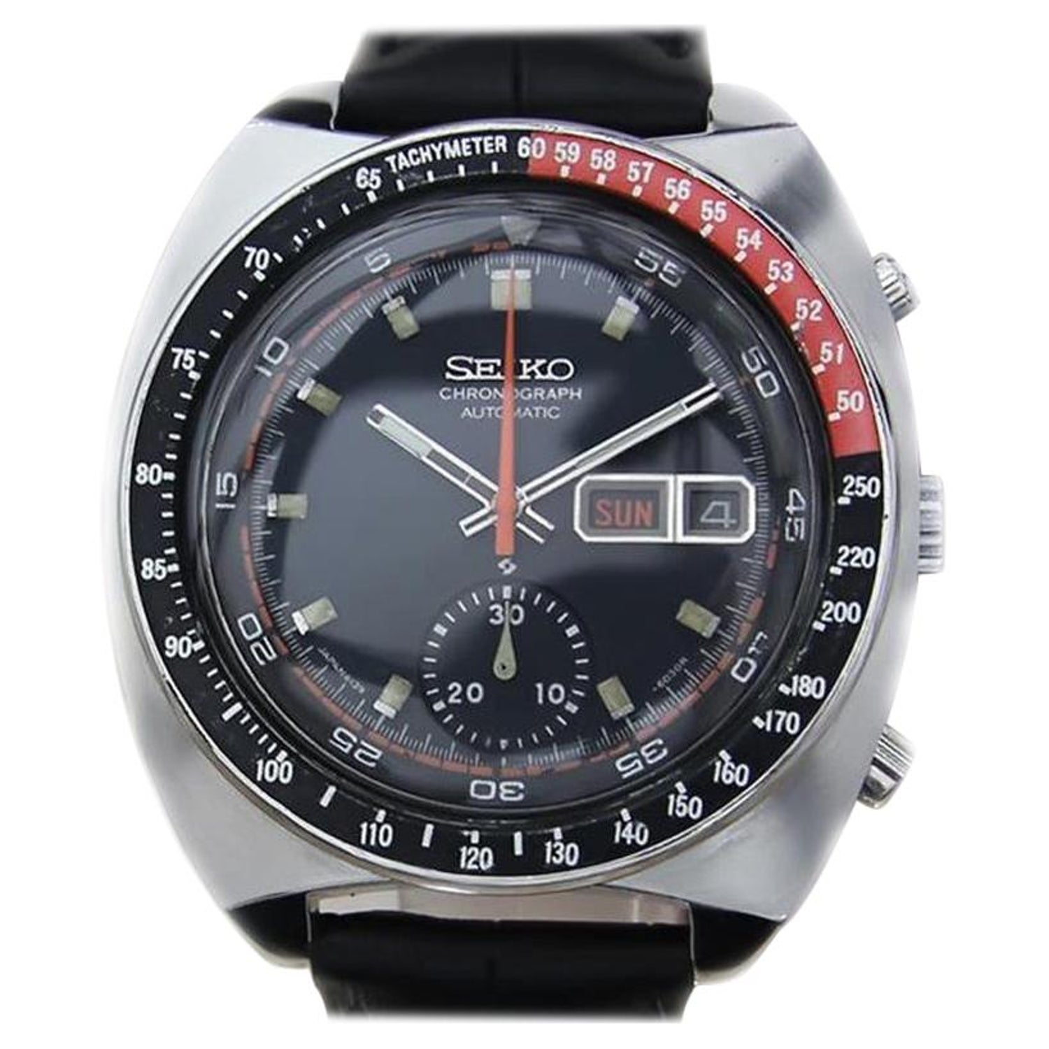 Mens Seiko 6139-6002 Automatic Chronograph Day Date 1970s Vintage MA11 For  Sale at 1stDibs