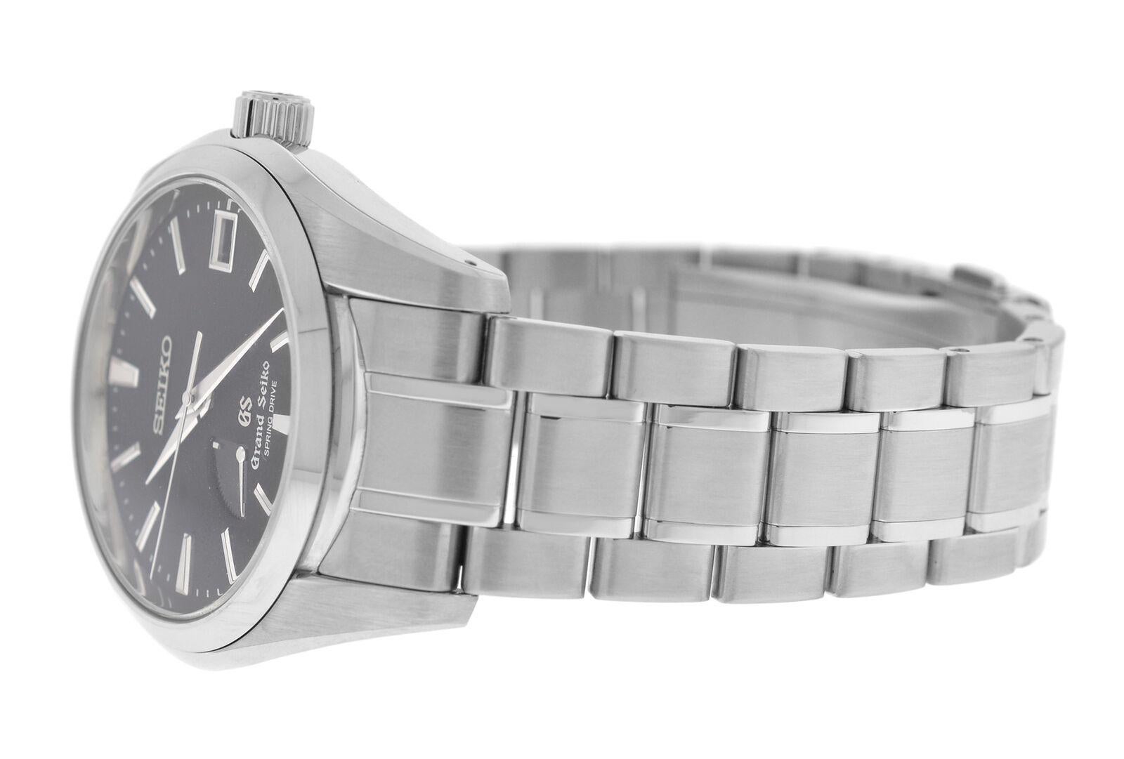 Men's Seiko Grand Seiko Spring Drive 9R65-0AA0 Automatic Watch For Sale 2