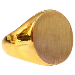 Men’s Signet Ring 14 Karat