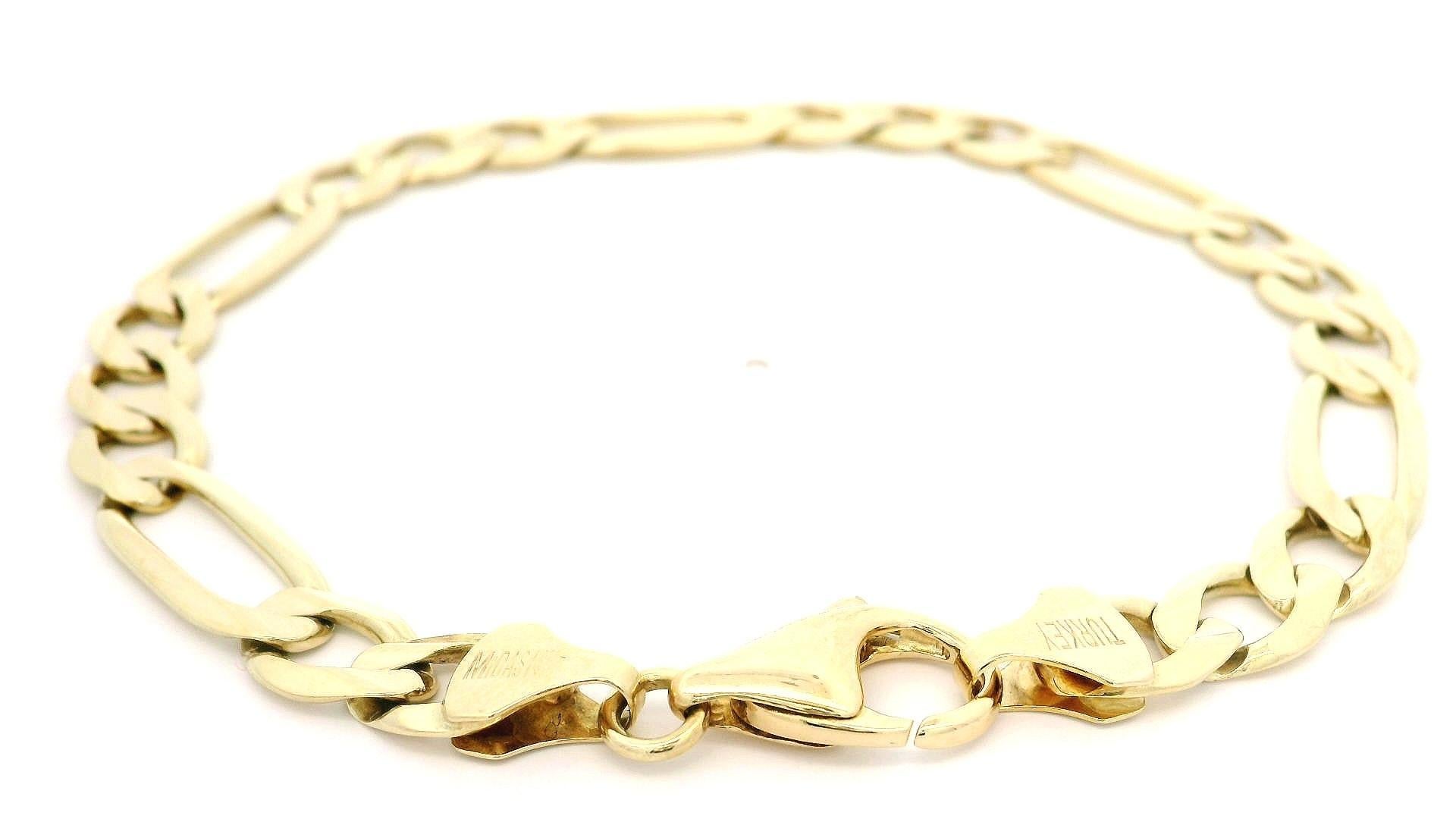 Men's Solid 14k Yellow Gold 8.5