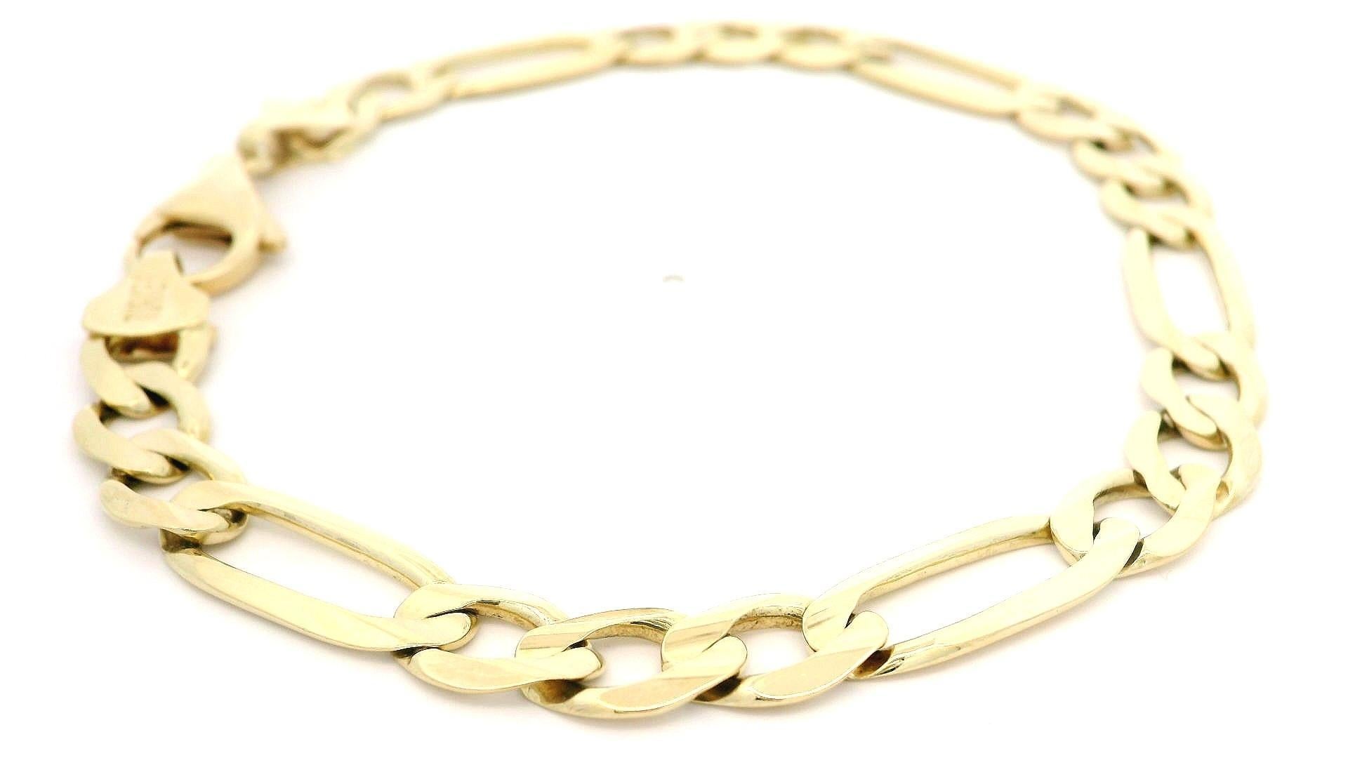 Men's Solid 14k Yellow Gold 8.5