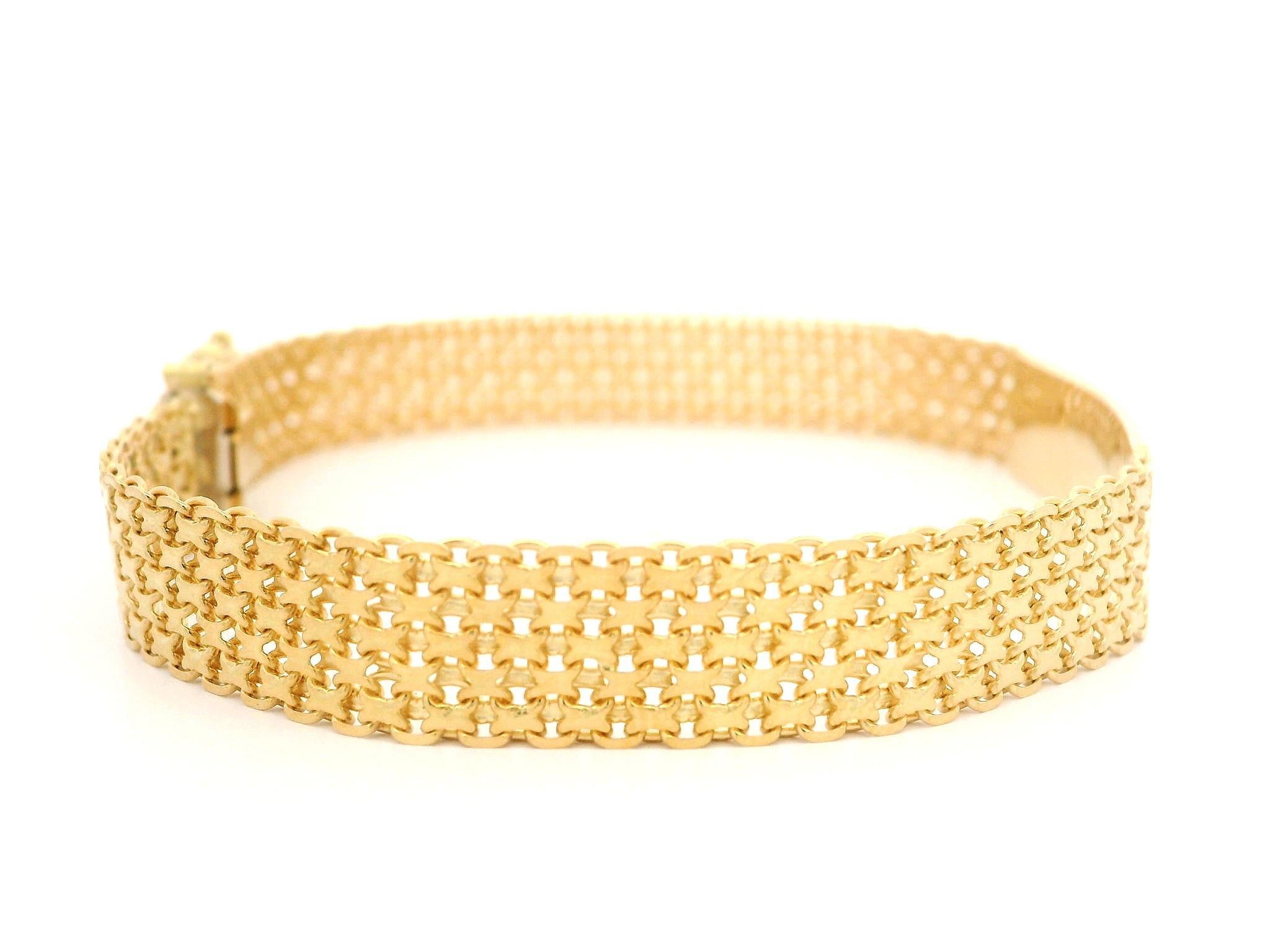 Men's Solid 18k Yellow Gold 8.25