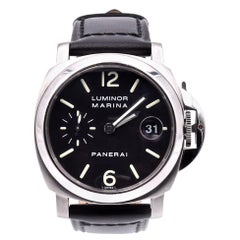Men's Stainless Steel Panerai Luminor Marina Watch PAM50