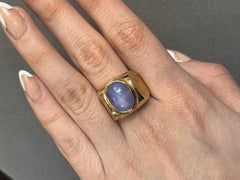 Men's Star Sapphire Ring