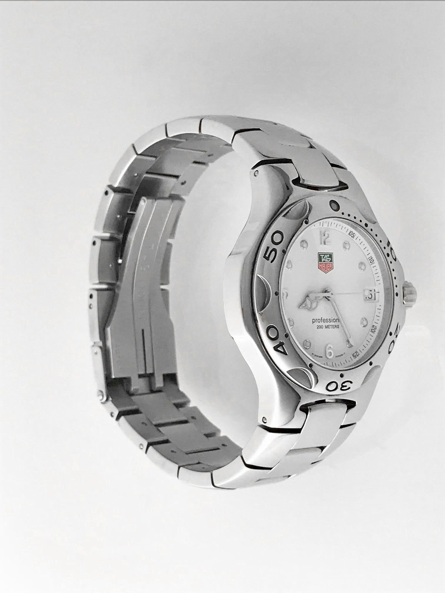 Contemporary Men's Tag Heuer Kirium Wristwatch