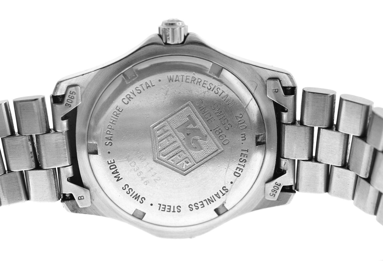 Women's or Men's Men's TAG Heuer WM1112 Stainless Steel Date Quartz Watch