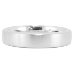 Men’s Tiffany & Co. The Charles Tiffany Setting Platinum Satin Finish Band Ring