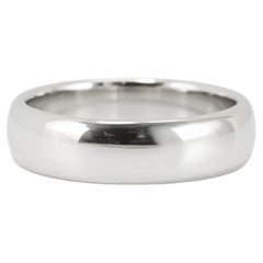 Men’s Tiffany & Co. Tiffany Forever 950 Platinum 6MM Wedding Band Ring