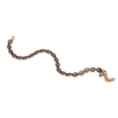 Bracelet à maillons marins en titane pour hommes, bagues en or rouge 9 carats