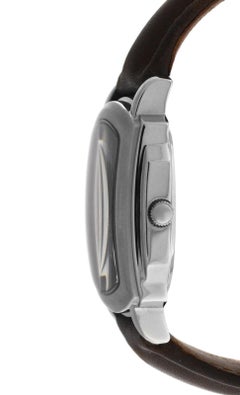 Men's Tourneau 409G-K02 Steel Date Quartz Watch