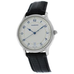 Men's Tourneau Classic 30020A Steel Automatic Date Watch