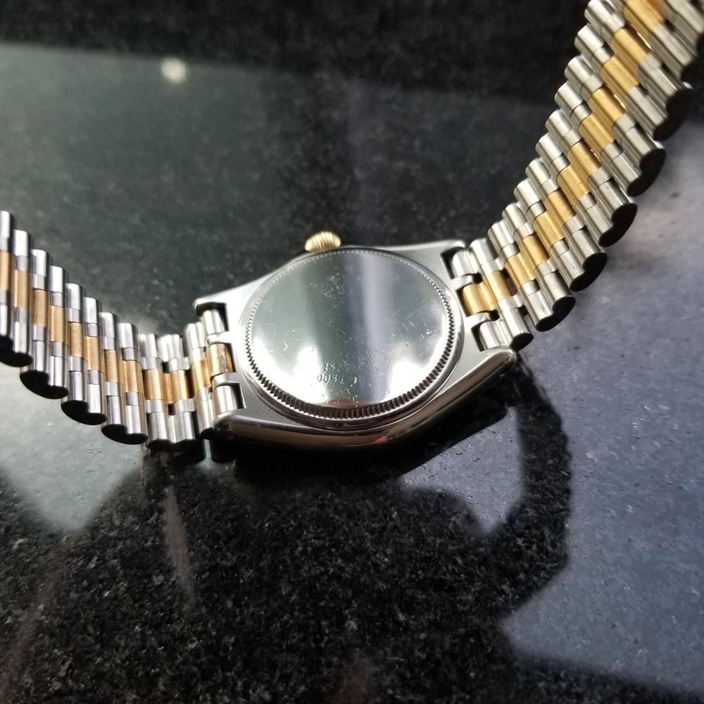 Herren Tudor Monarch 15733 18k Gold und SS Quarz datiert ca. 1990er Jahre Schweizer LV954 5