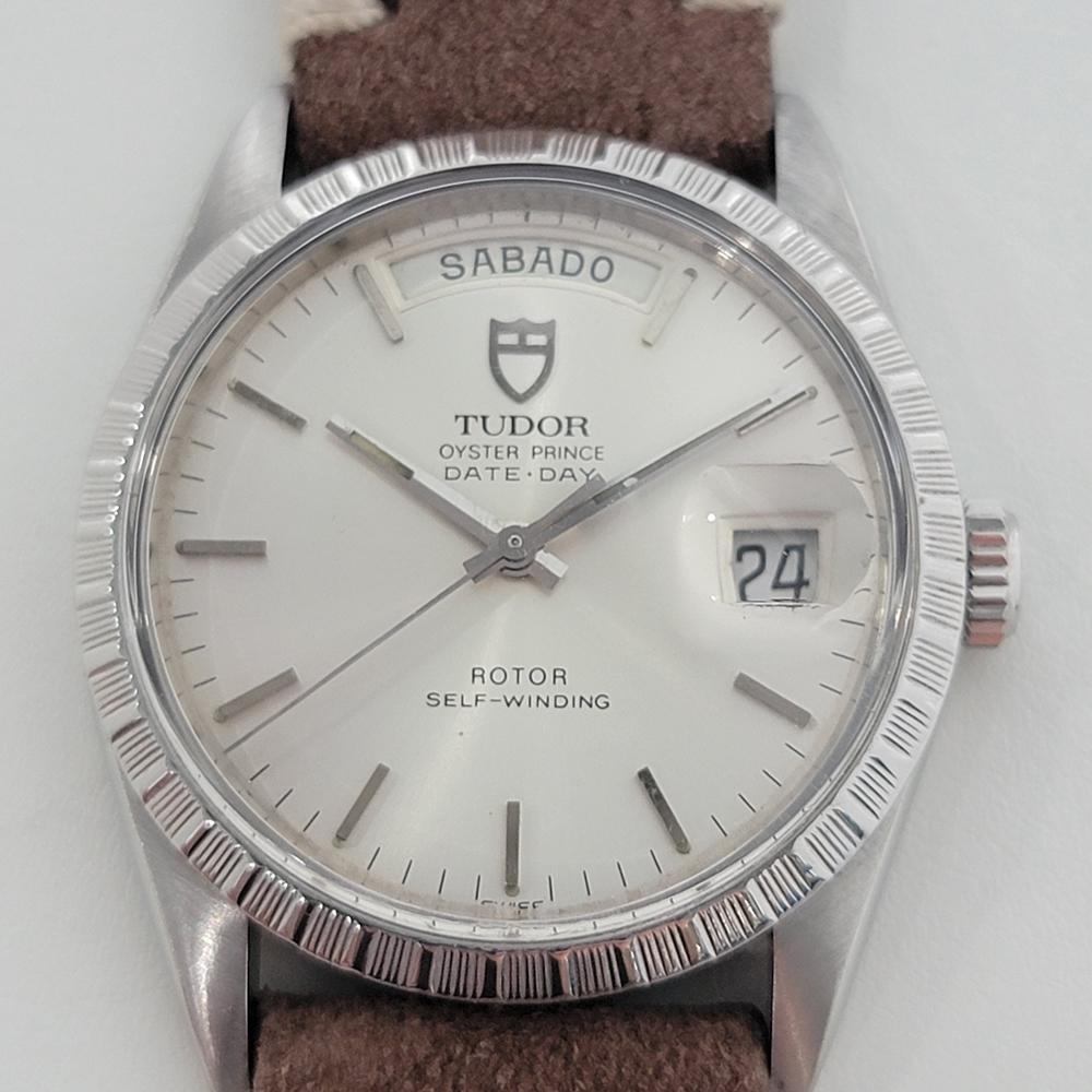 Classic luxury, Men's Tudor Oyster Prince Date Day Ref.94510 