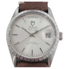 Herren Tudor Oyster Prince Ref 94510 Datumstag 36mm Automatik 1980er Jahre Schweizer RA251